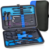 Stainless Steel Grooming Kit Nail Tools Manicure & Pedicure Set of 18pcs